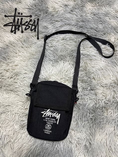 stussy sling bag fake|stussy lookup.